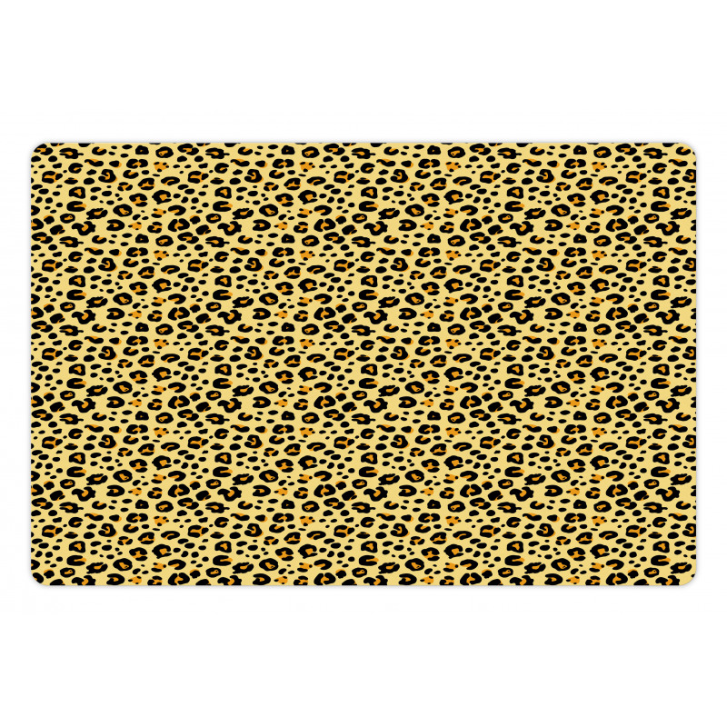 Leopard Animal Print Pet Mat