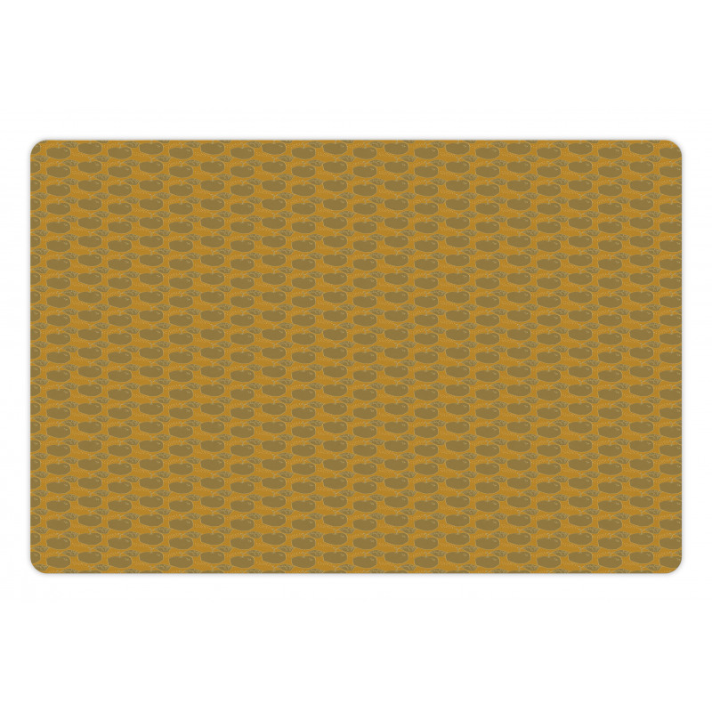 Vintage Style Apple Pet Mat