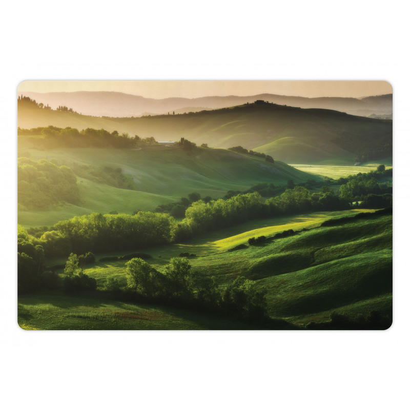 Sunrise on Mountains Pet Mat