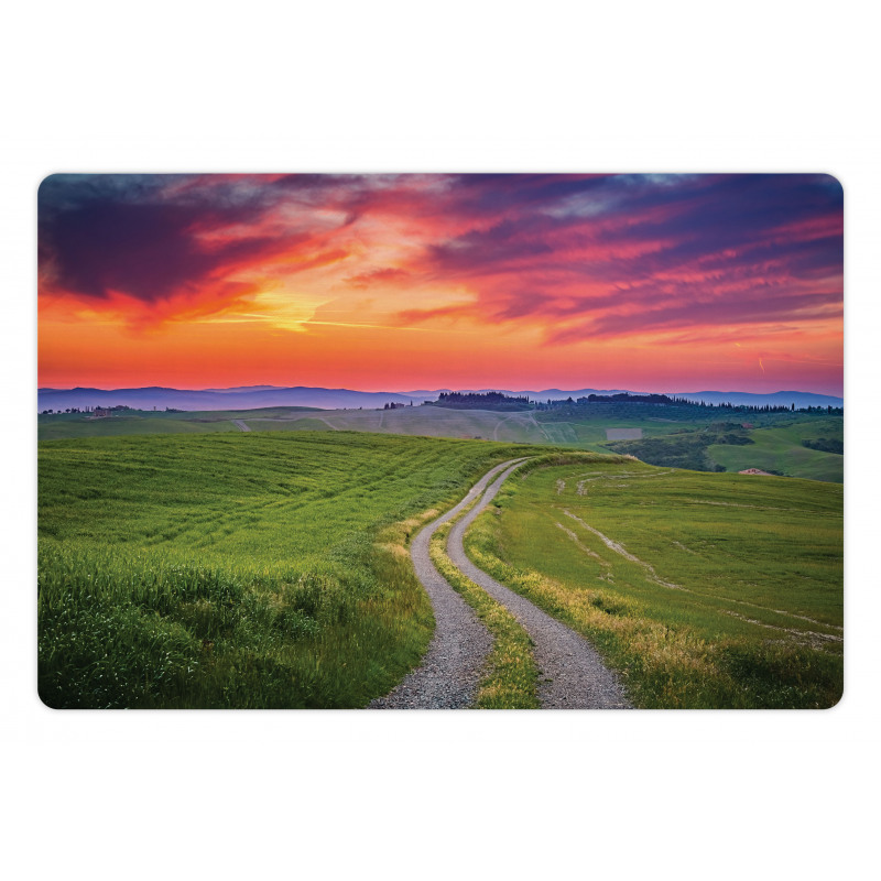 Tuscany Tangerine Sky Pet Mat