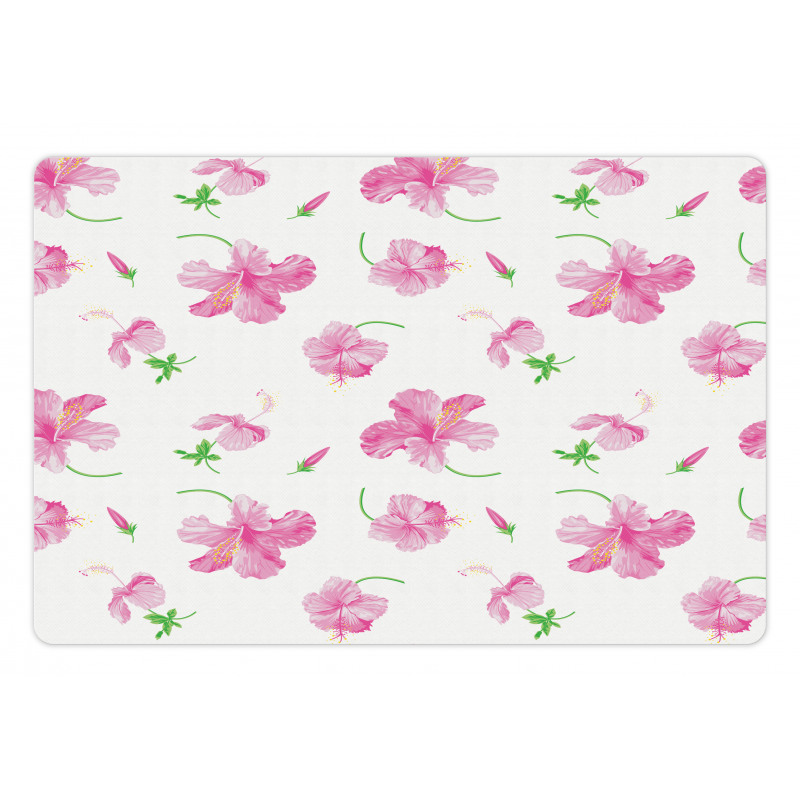 Floral Patterns Country Pet Mat