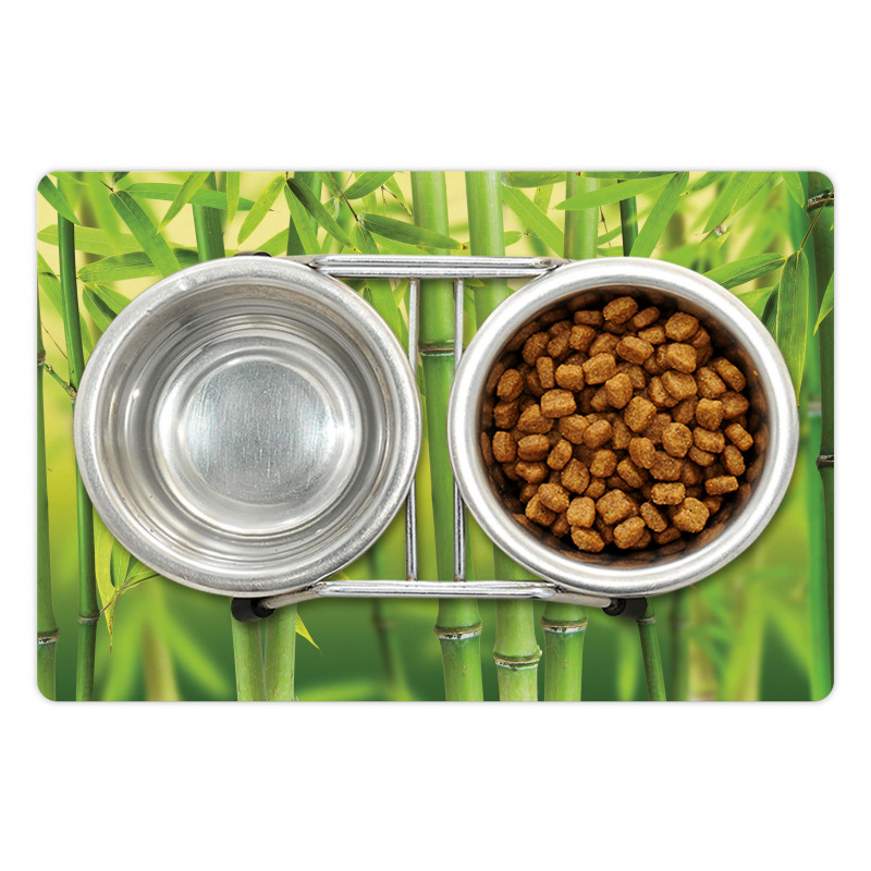 Bamboo Sprout Stem Forest Pet Mat