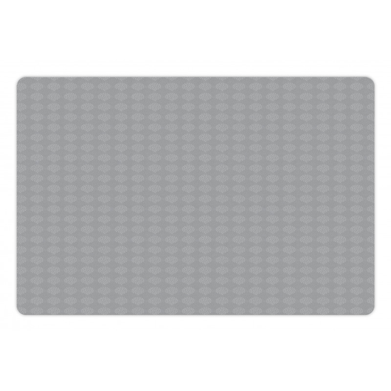 Minimal Muted Toned Spots Pet Mat