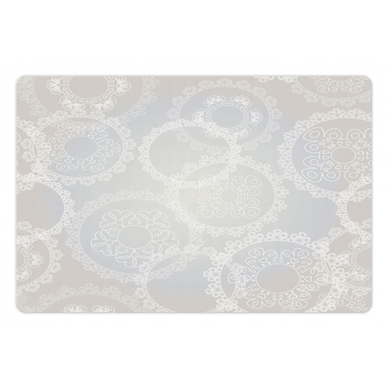 Romantic Bridal Lace Pet Mat