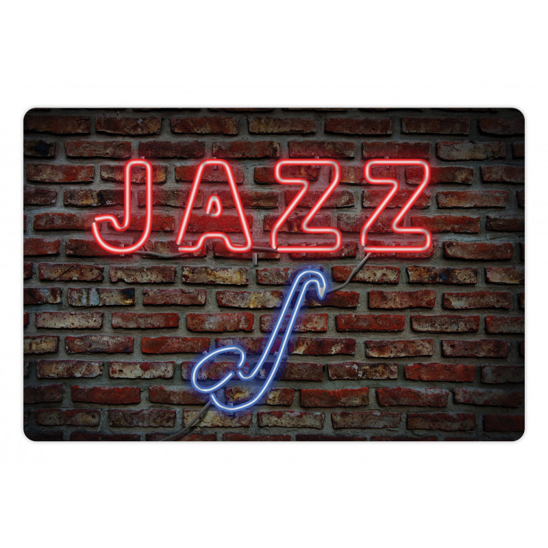 All Jazz Sign Brick Wall Pet Mat