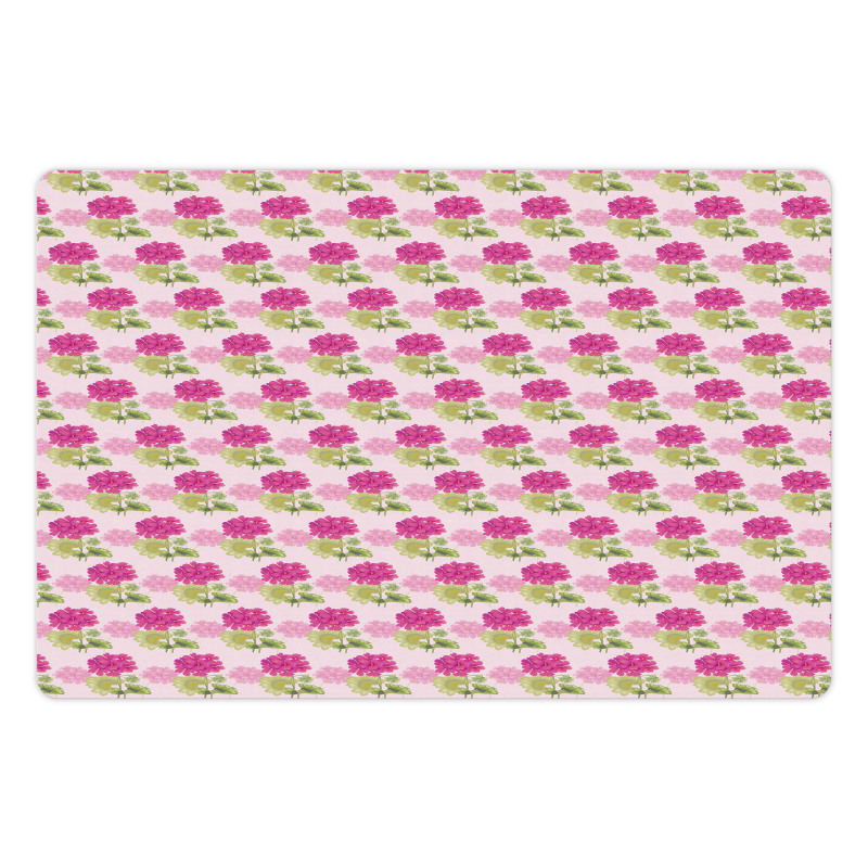 Spring Nature Art Flowers Pet Mat