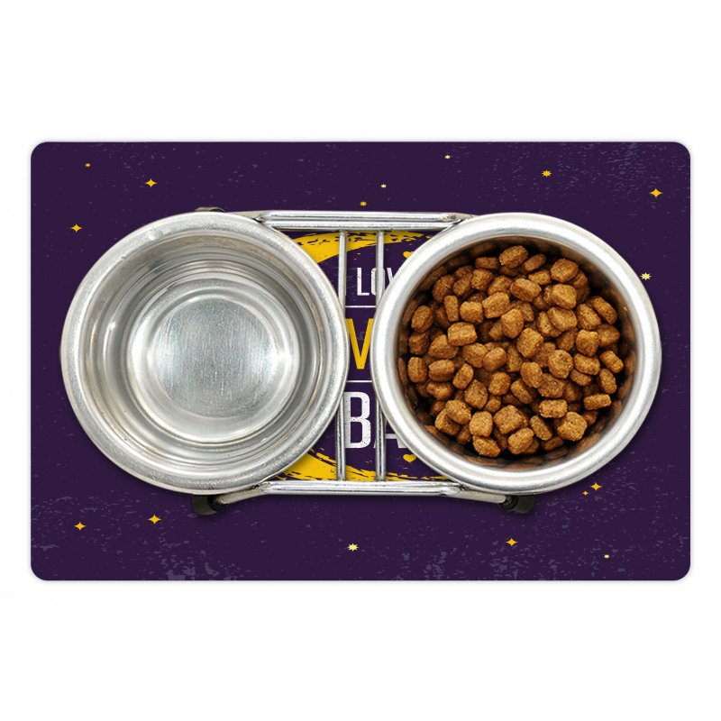 Stars Celestial Elements Art Pet Mat