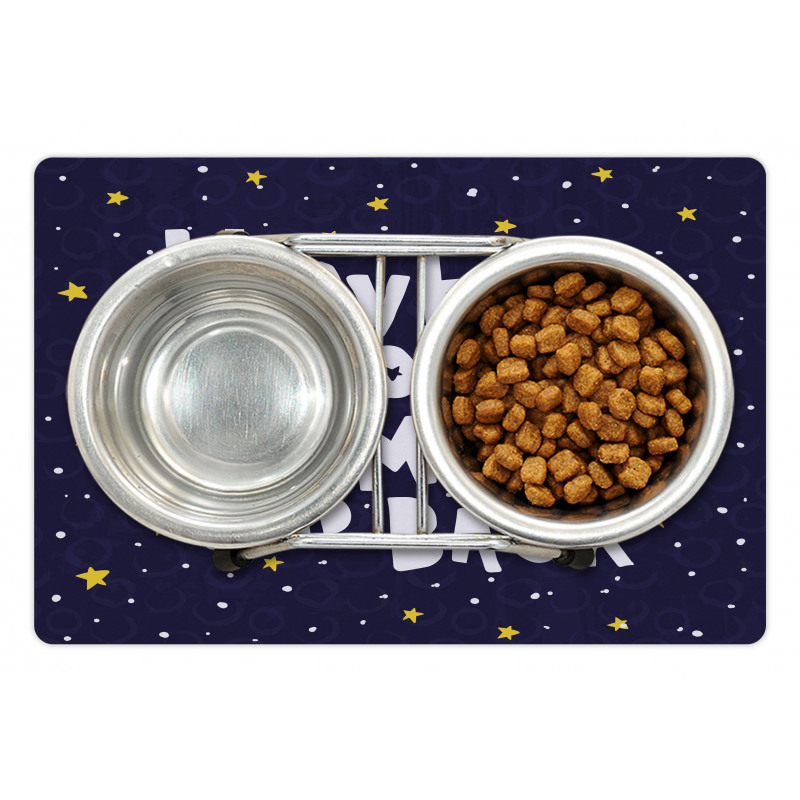 Planets Galaxy Space Pet Mat