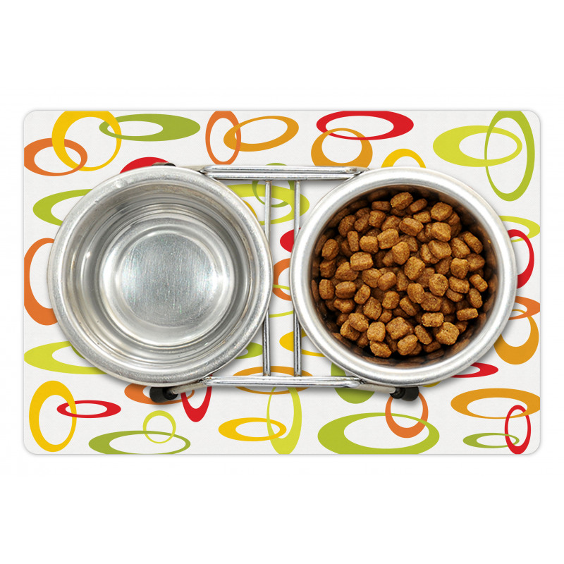 Citrus Tone Ovals Pet Mat