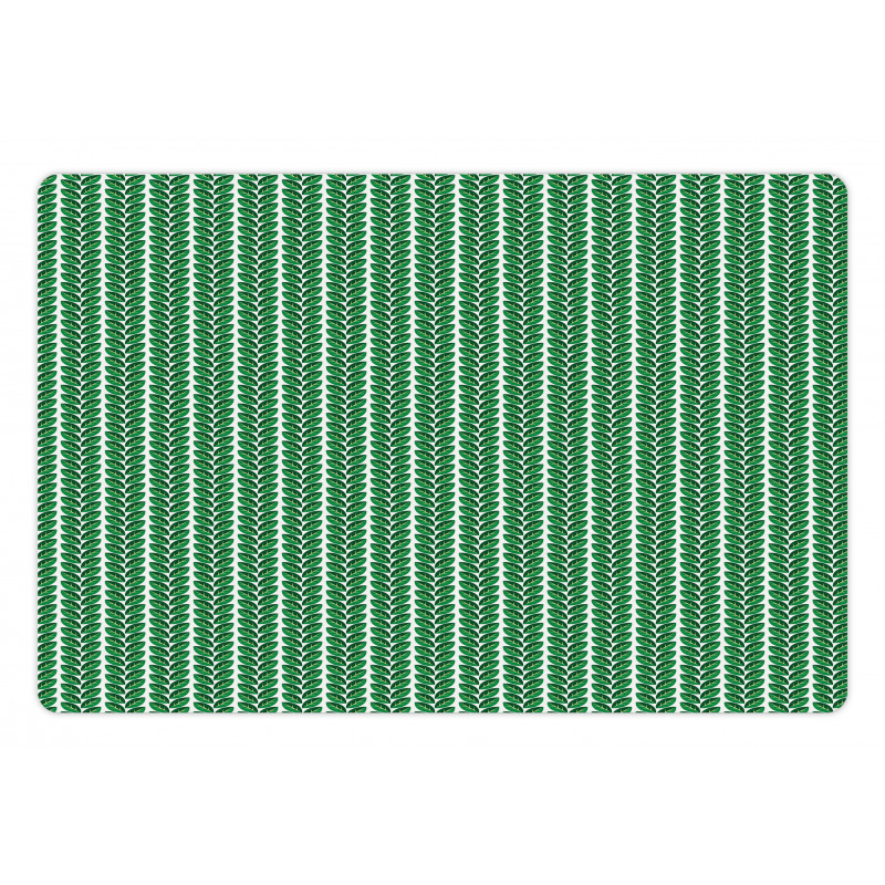 Vertical Leaves Pet Mat