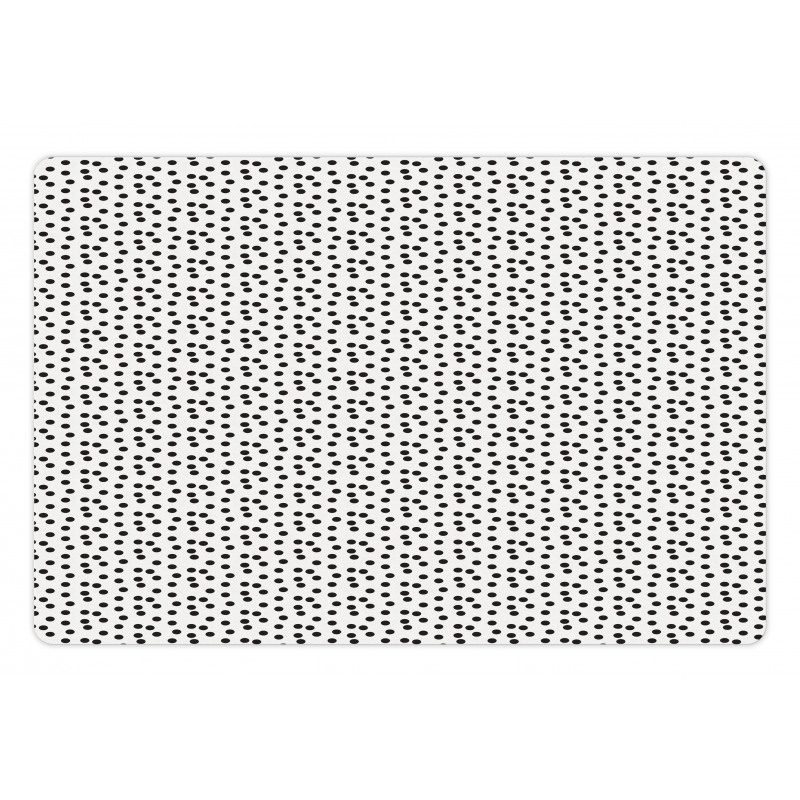 Random Dots Art Pet Mat