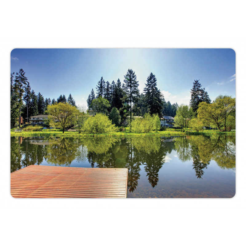 Scenic View Countryside Pet Mat