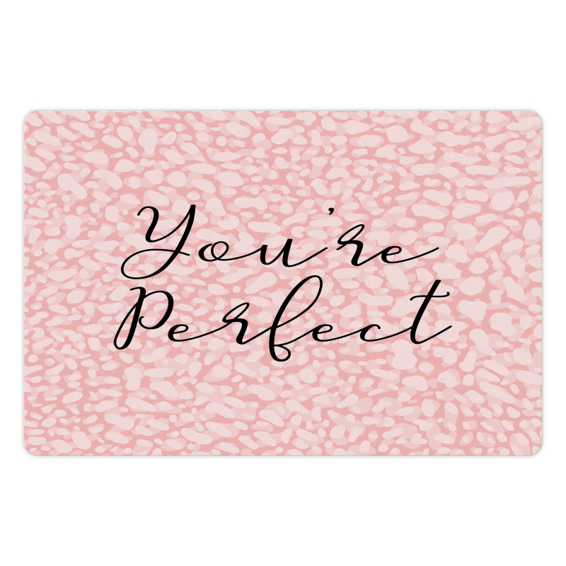 Cursive You're Perfect Pet Mat