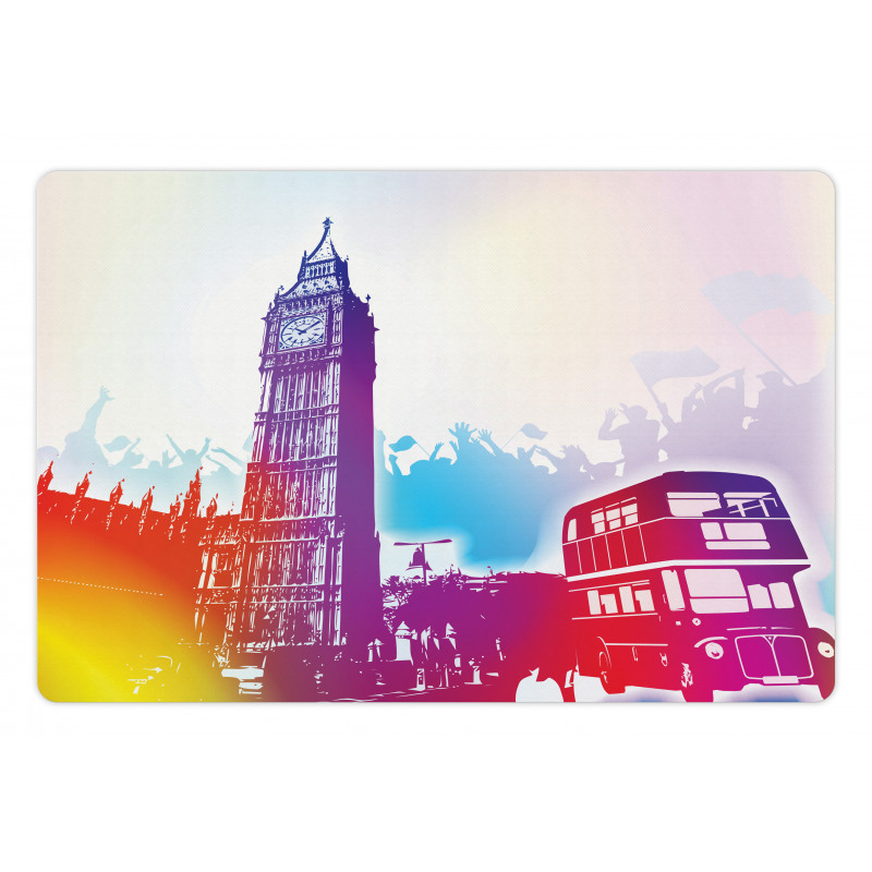 Historical Big Ben UK Pet Mat