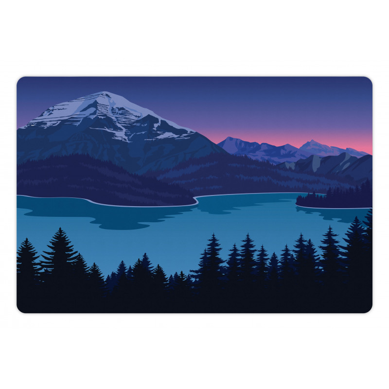 Mountain Hills Forest Pet Mat