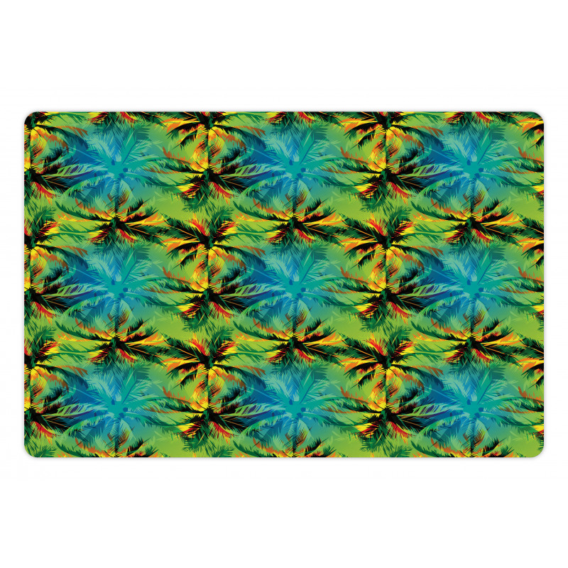 Jumble Exotic Palms Layout Pet Mat