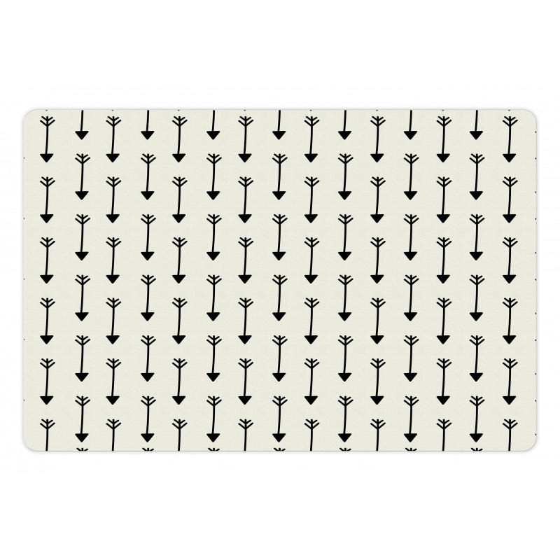 Retro Boho Arrow Pattern Pet Mat