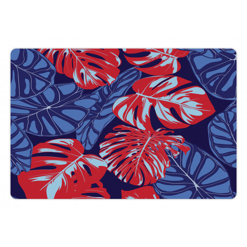 Graphical Monstera Alocasia Pet Mat