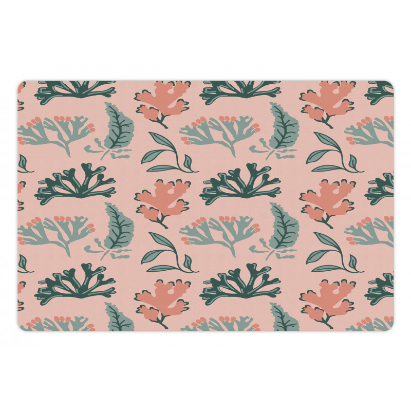 Seaweed Coral Tones Pet Mat