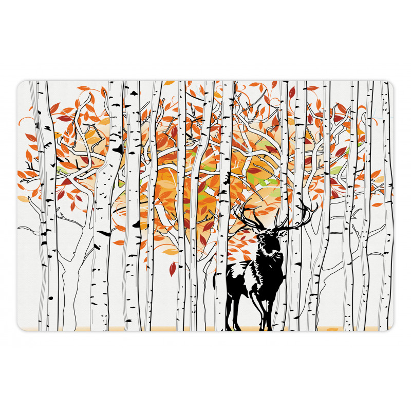 Trees Foliage Wilderness Pet Mat