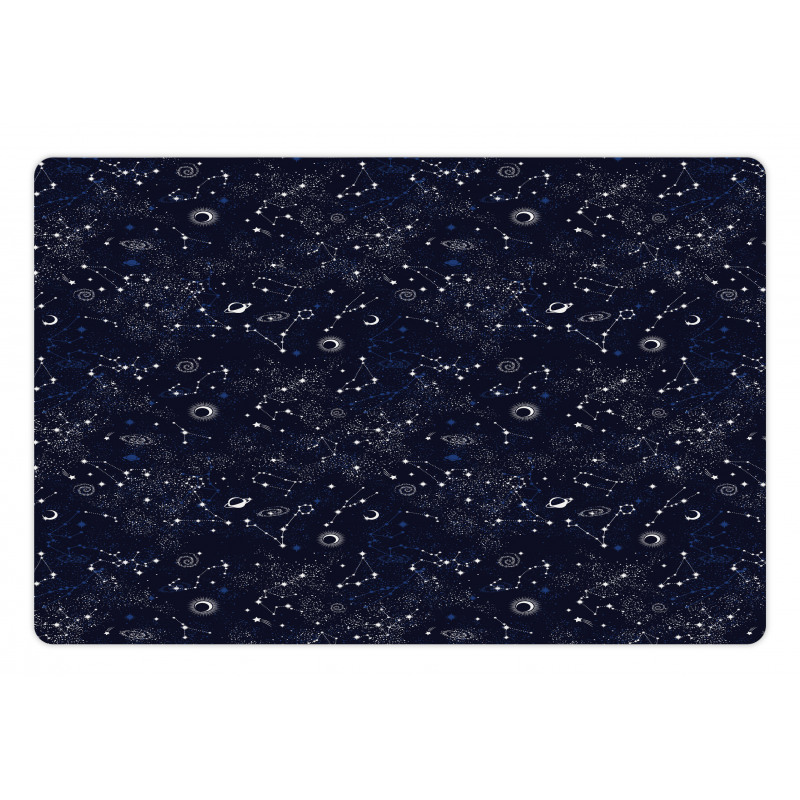 Stars Constellation Art Pet Mat