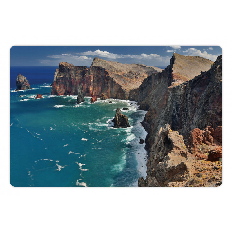 Northern Coastline Photo Pet Mat