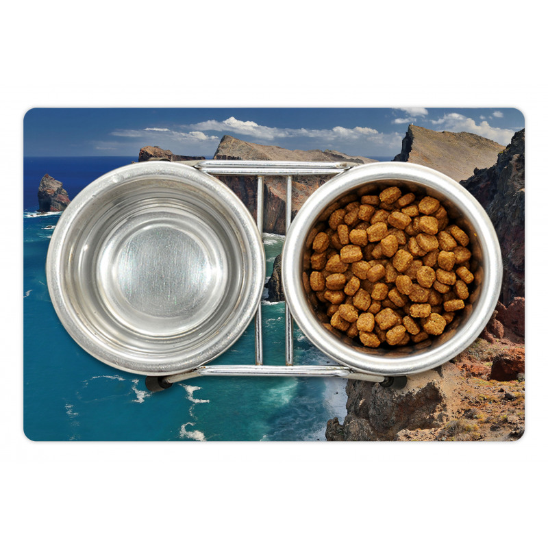 Northern Coastline Photo Pet Mat