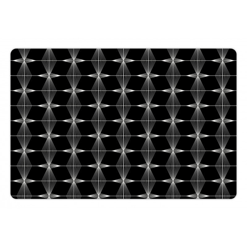 Symmetric Details Modern Pet Mat