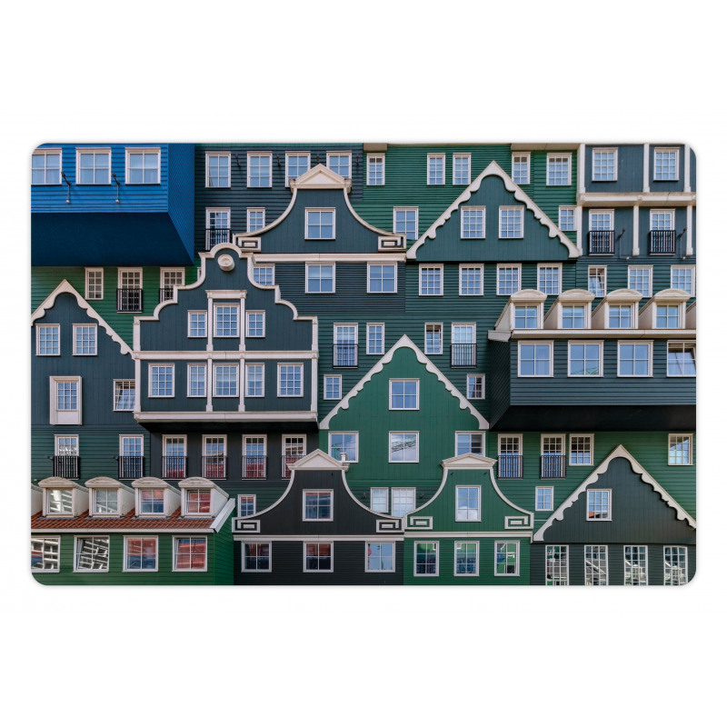 Dutch Influence Buildings Pet Mat