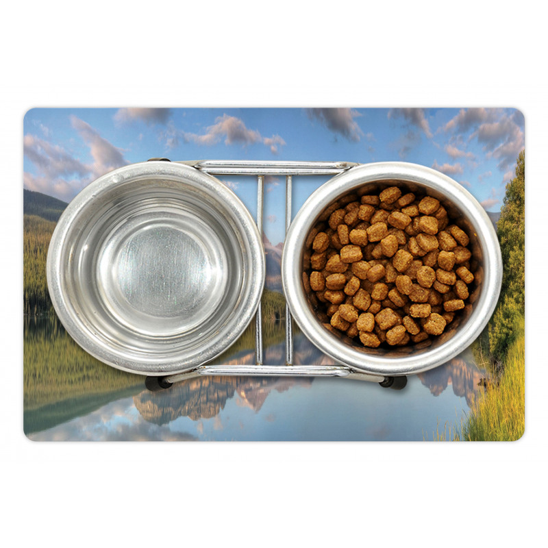 Lake Scene Pet Mat