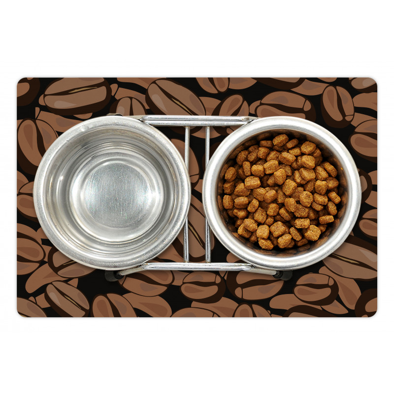 Graphic Image of Beans Seeds Pet Mat