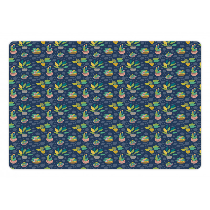 House Plant Succulents Pet Mat