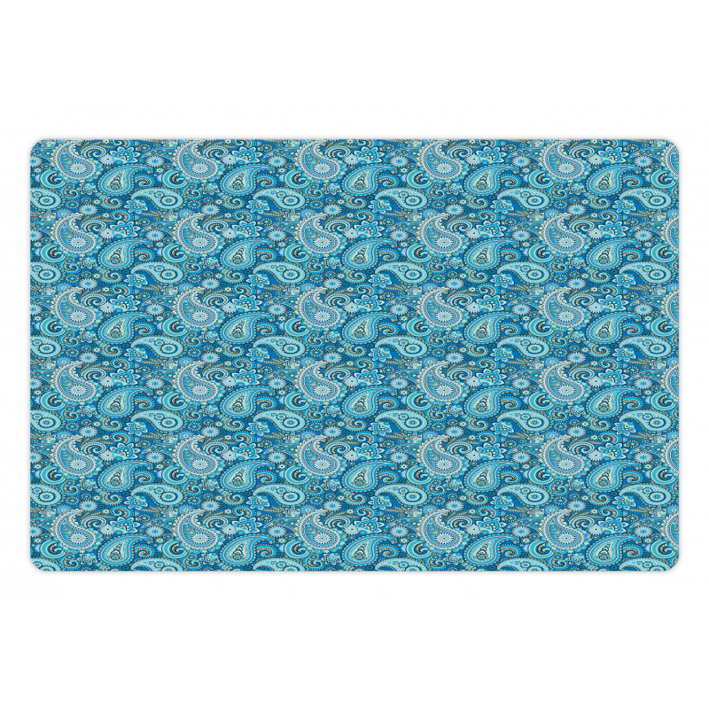 Flower Like Elements Pet Mat