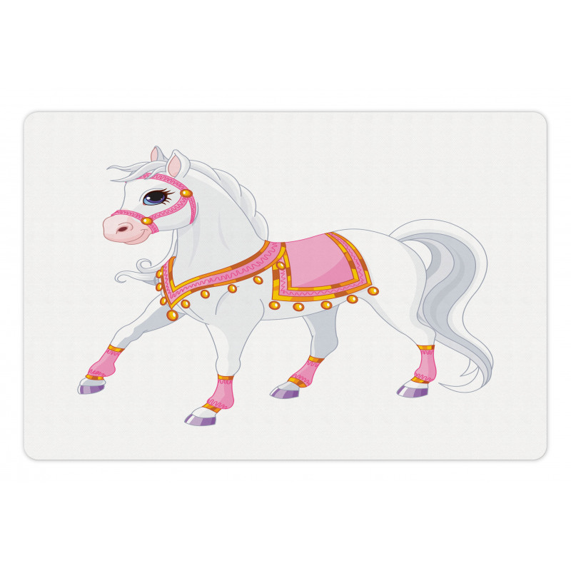 Royal Horse Princess Animal Pet Mat