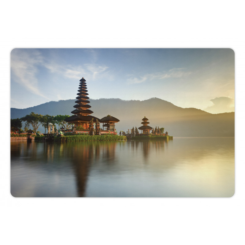 Pura Ulun Danu Building Asia Pet Mat