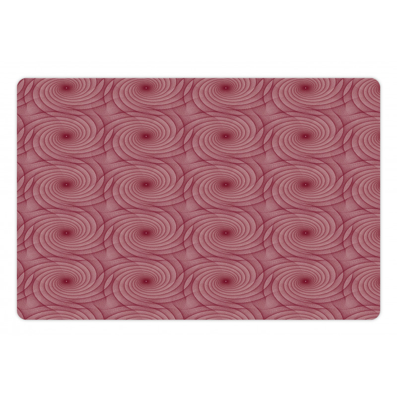 Spirals Motifs Graphic Art Pet Mat