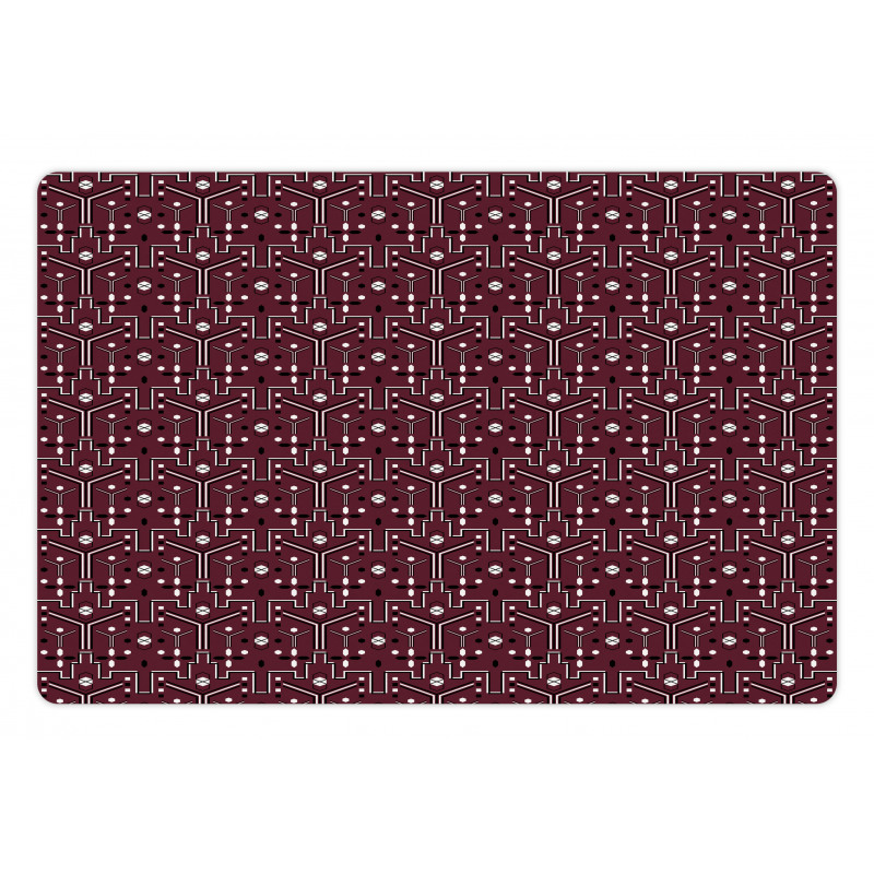 Geometric Shape Connection Pet Mat