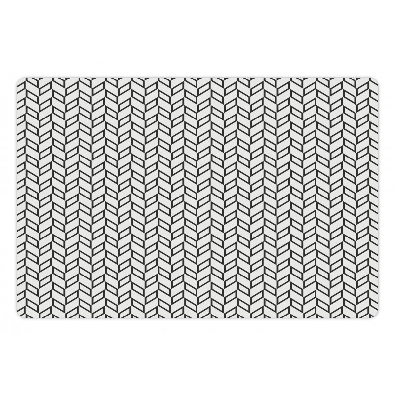 Repeated Parallelograms Pet Mat