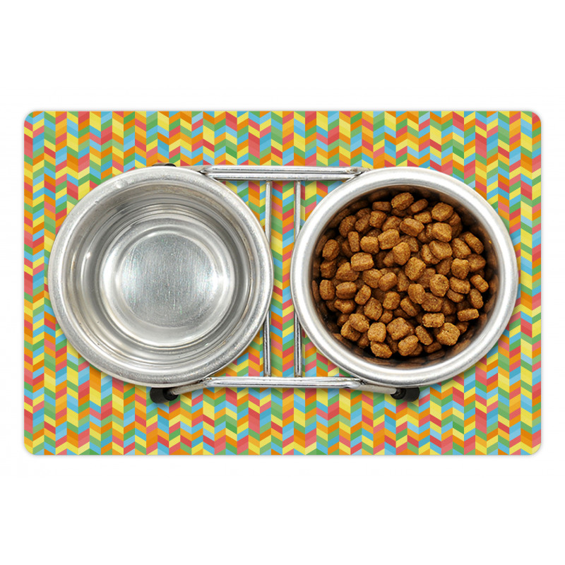 Simple Polygon Pattern Pet Mat