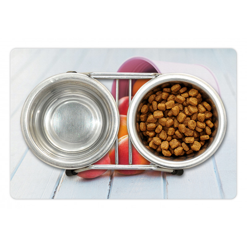 Tasty Food in Bucket Photo Pet Mat