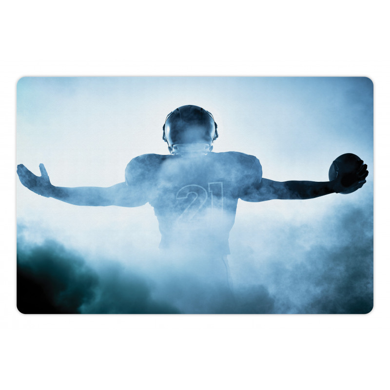 American Football Hero Pet Mat