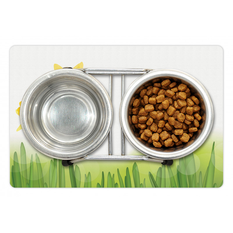 Daffodils with Grass Pet Mat