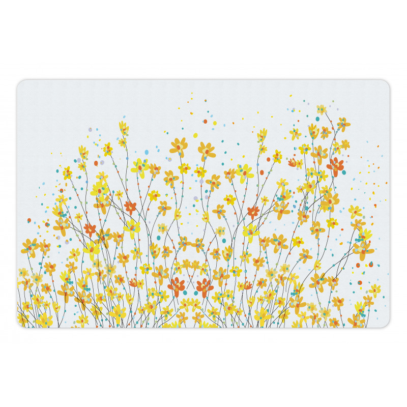 Daffodil Bloom Spring Pet Mat