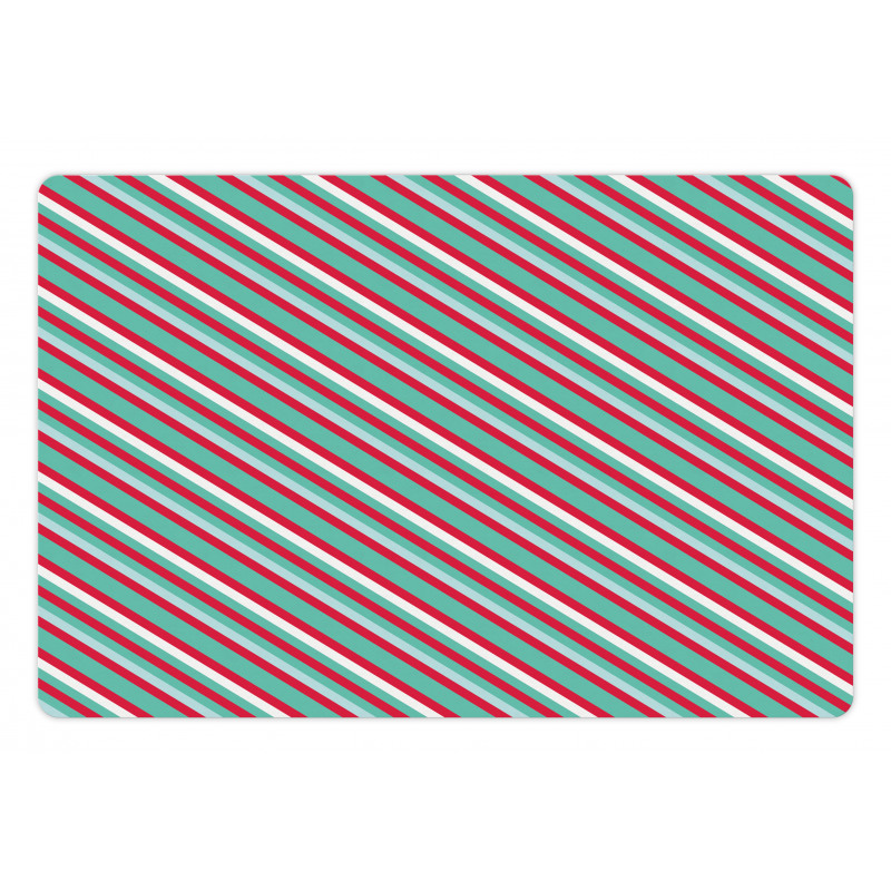 Christmas Vibe Simple Lines Pet Mat