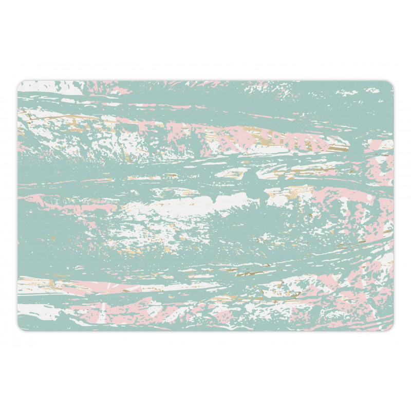 Abstract Grunge Strokes Art Pet Mat