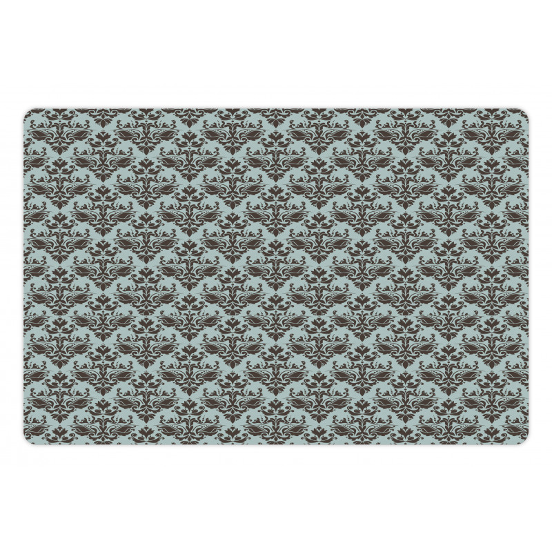 Damask Shapes Motif Pet Mat