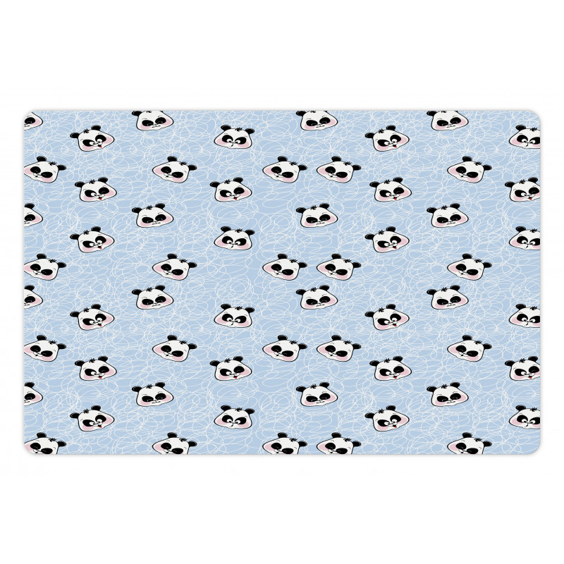 Funny Cartoon Panda Baby Pet Mat