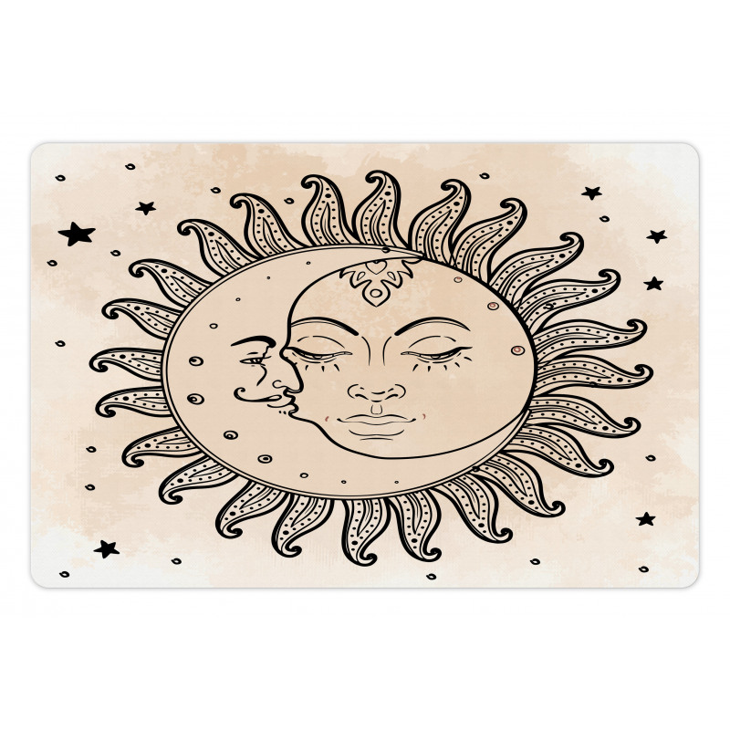 Sun and Moon Mystical Pet Mat