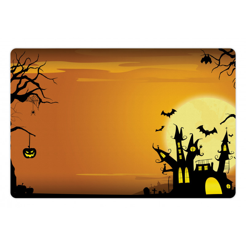 Haunted House Pet Mat