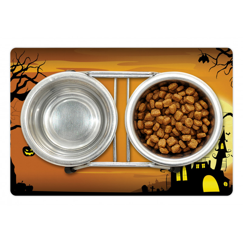 Haunted House Pet Mat